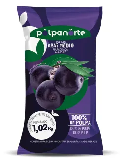ACAI POLPA BARRA 1,02KG - POLPA NORTE