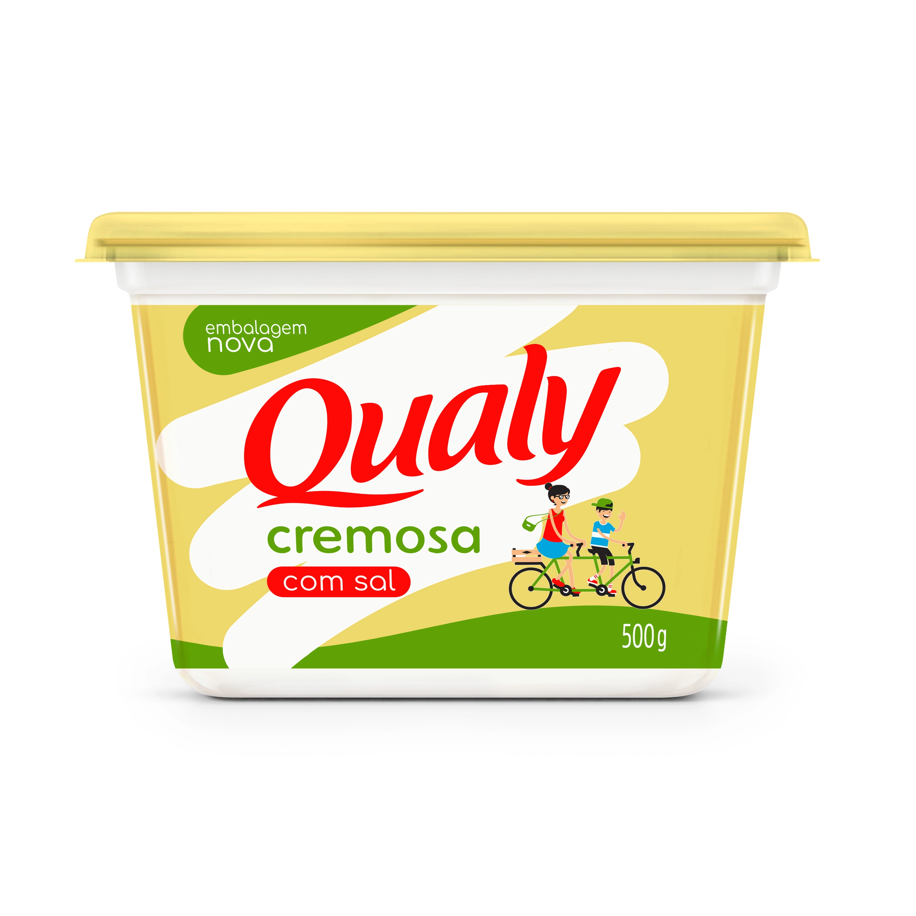 MARGARINA VEG.CREM.C/SAL QUALY-500G