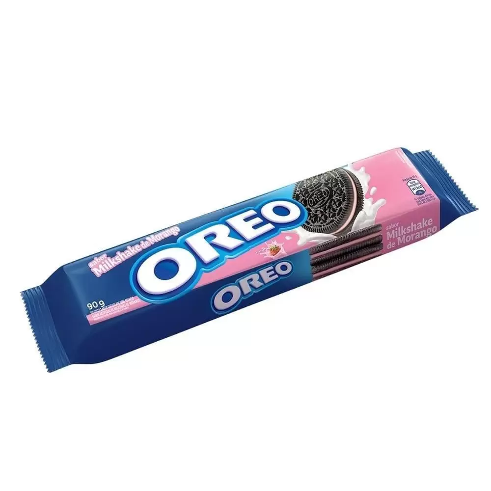 BISCOITO OREO MILKSHAKE MORANG-LACTA 90G
