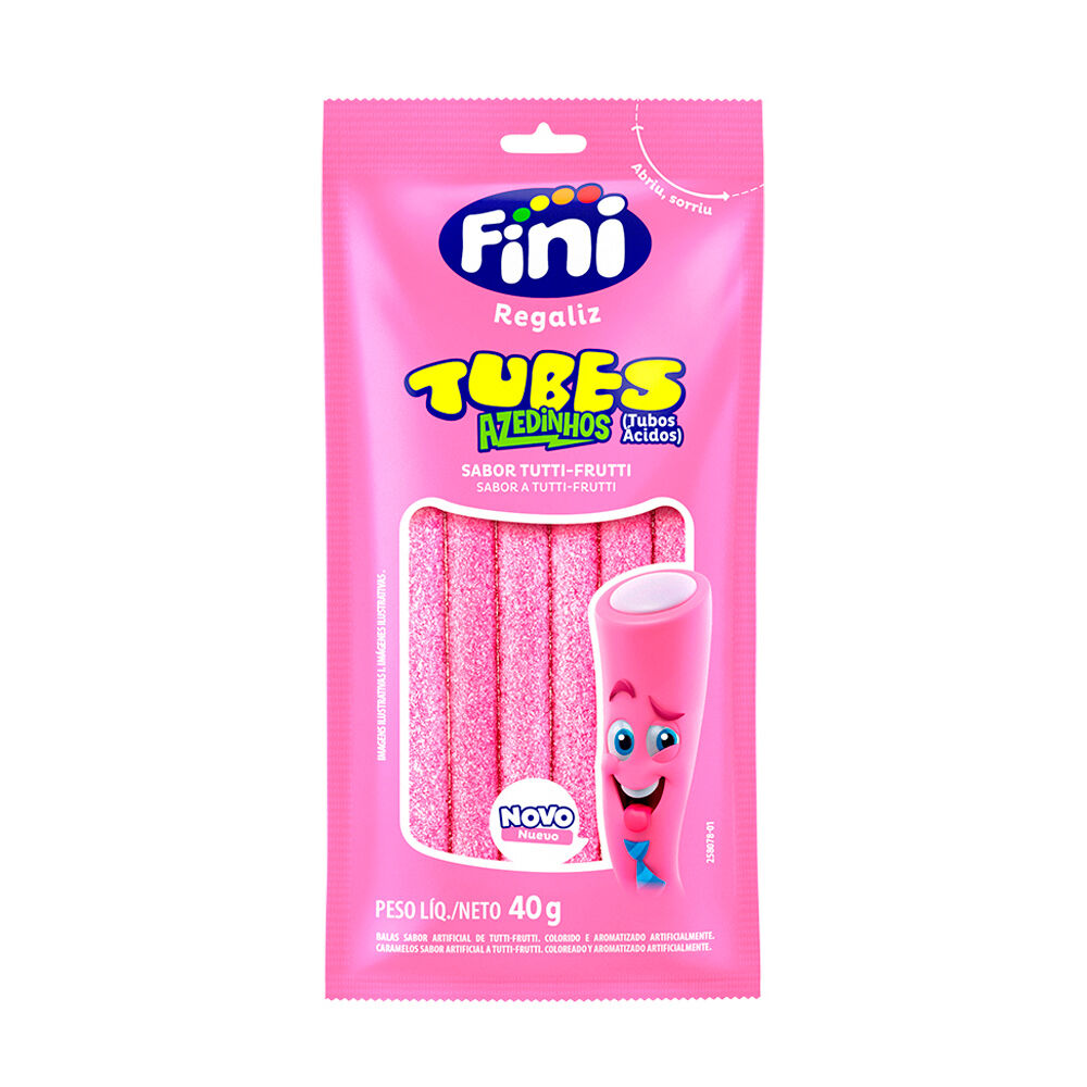 TUBES TUTTI FRUTTI AZEDINHO 40G FINI