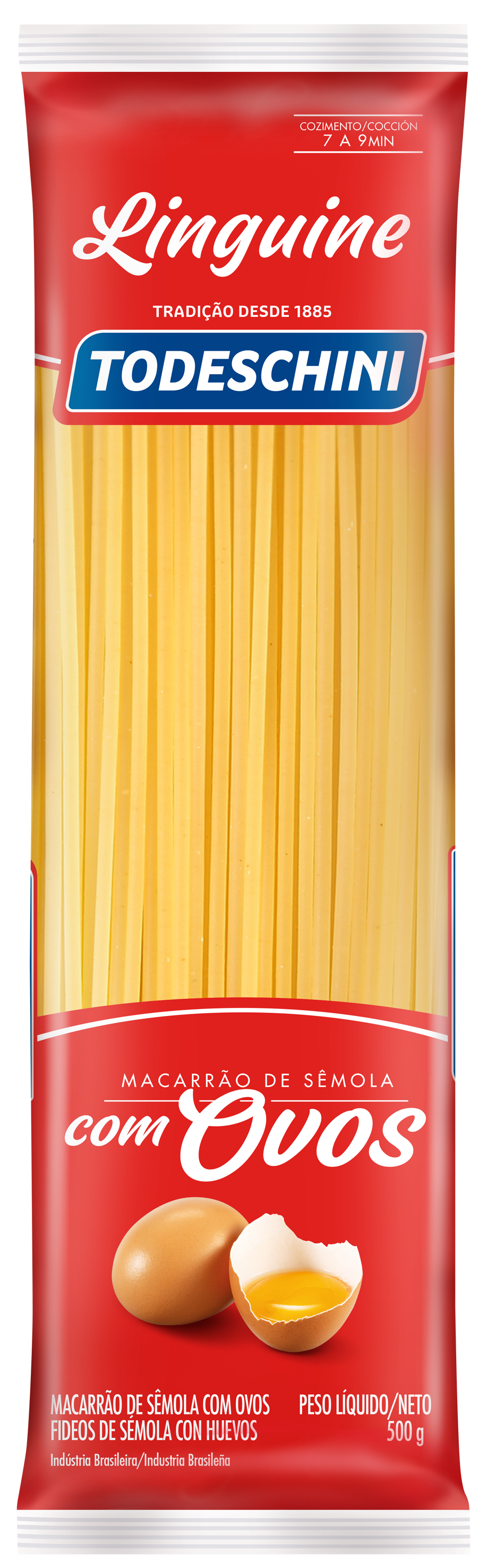 MAC.C/OVOS LINGUINE TODESCHINI 500G