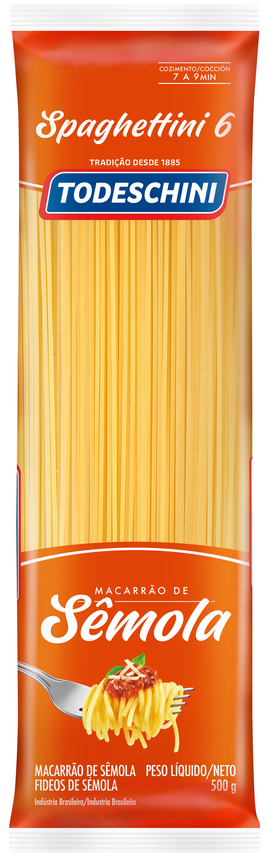 MAC.SEMOLA SPAGUETTINI 6 TODESCHINI 500G
