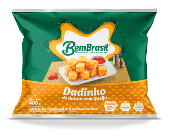 DADINHO DE BATATA C/ QUEIJO 400G