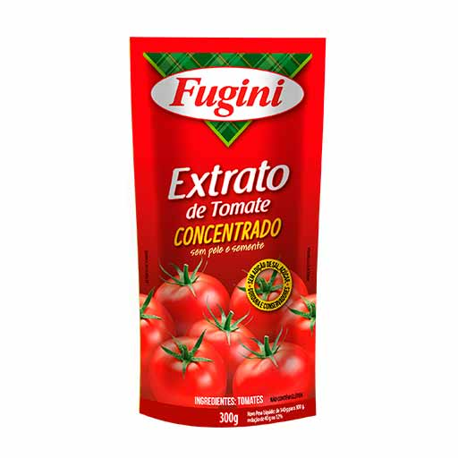 EXTRATO DE TOMATE SACHE - FUGINI - 300G