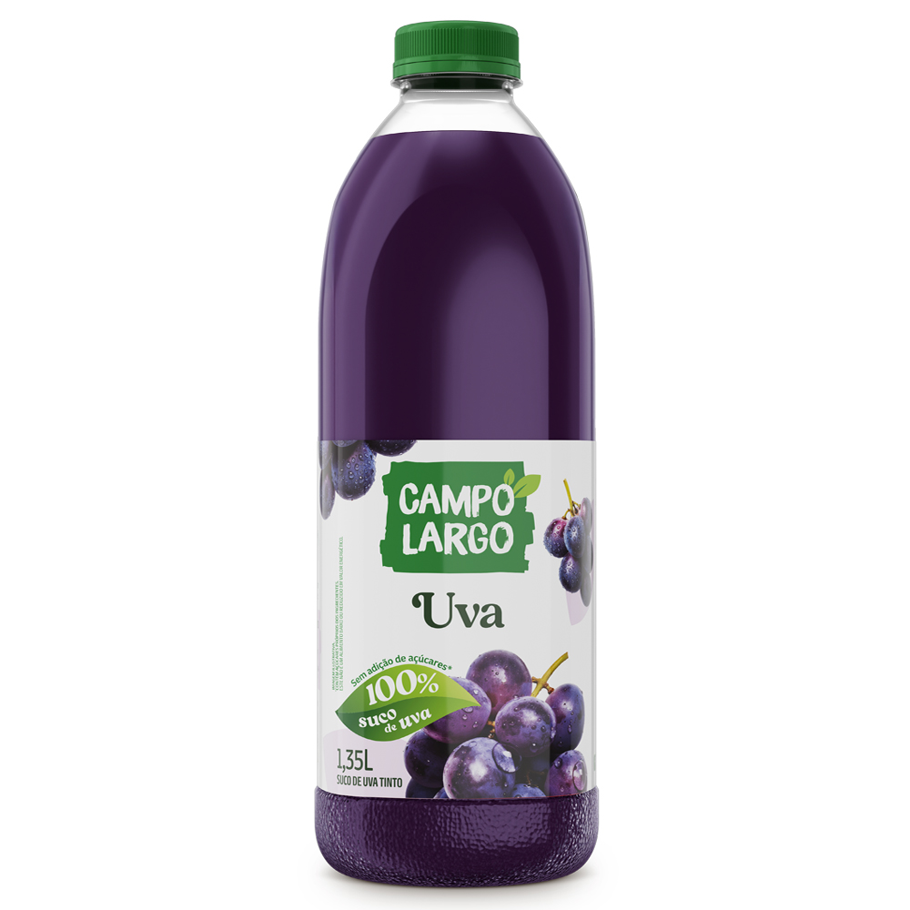 SUCO DE UVA INT. CAMPO LARGO 1,35L