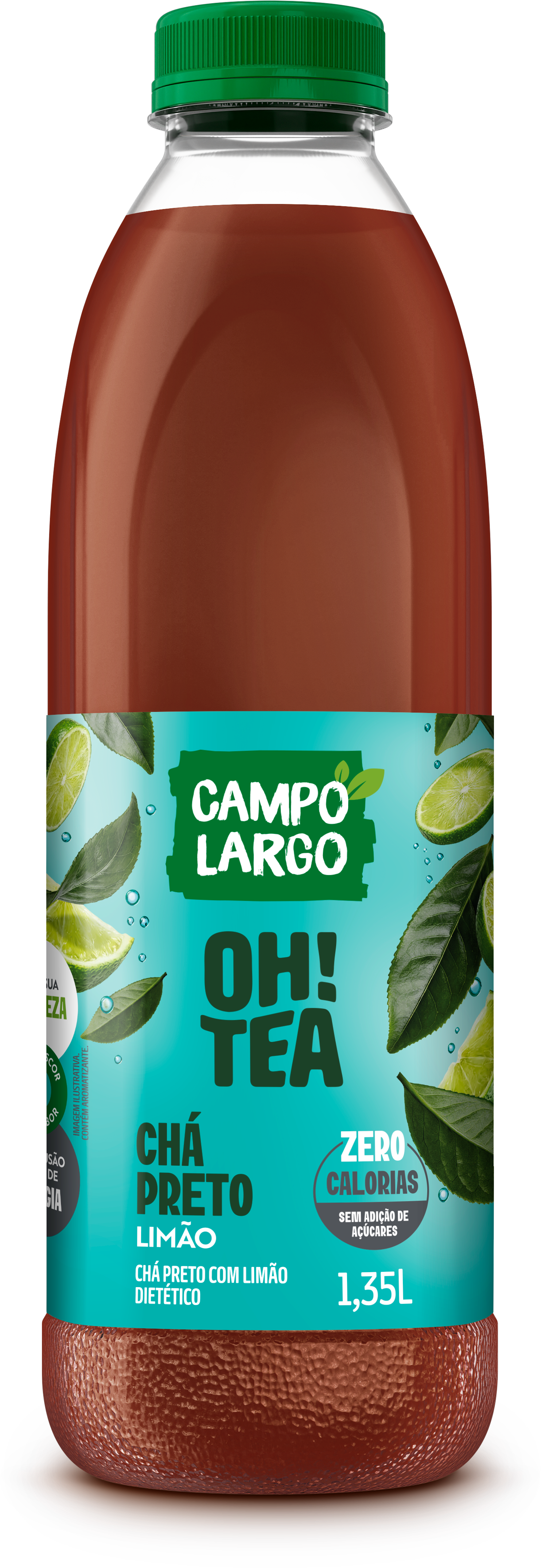 CHA PRETO ICE TEA + LIMÃO ZERO 1,350ML
