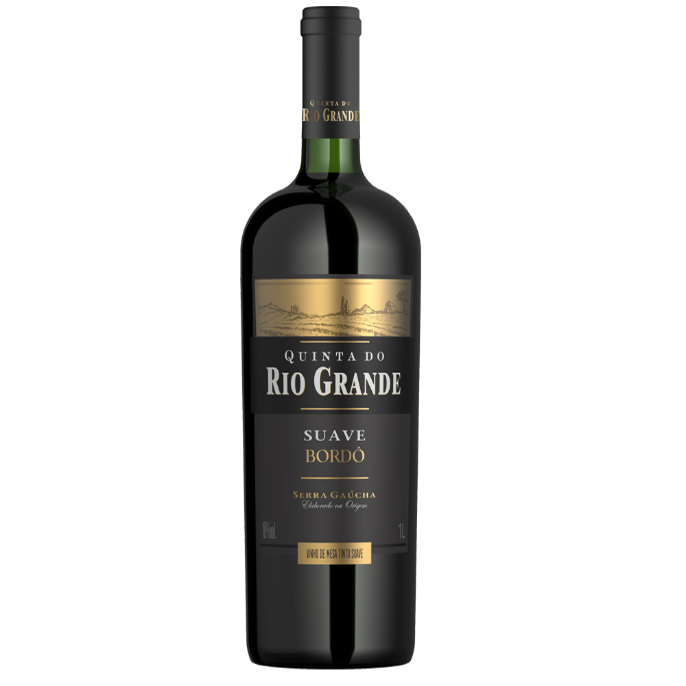 VINHO QUINTA RIO GRANDE BORDO SUAVE 1L