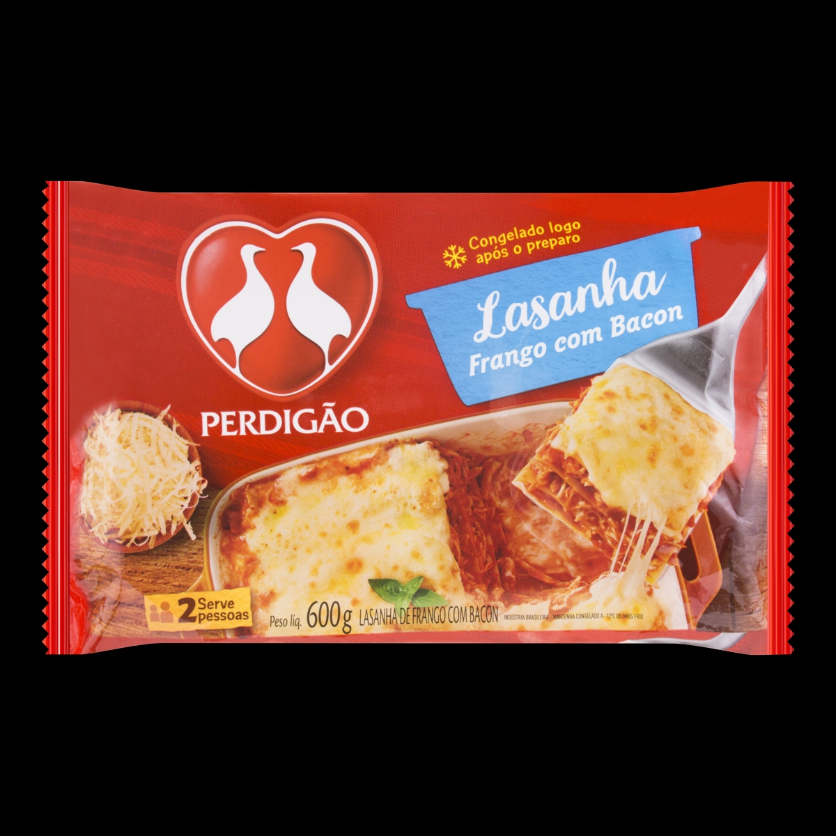 LASANHA FRAN.C/BACON 600G-PERDIGAO