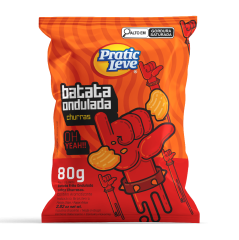 BATATA OND. CHURRASCO 80G PRATIC LEVE