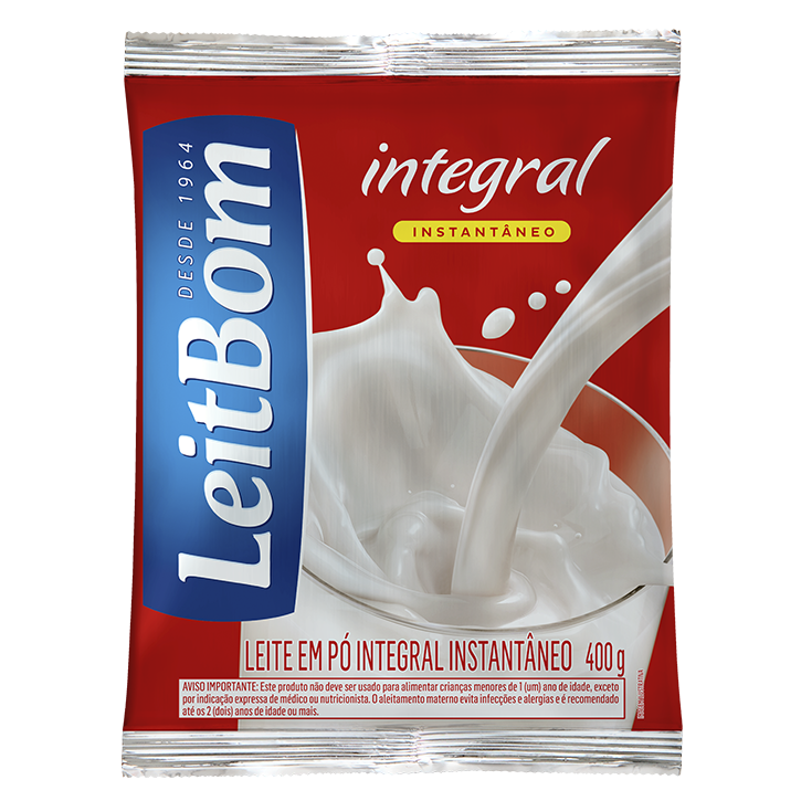 LEITE PO INT. INSTANTANEO LEITBOM 400G