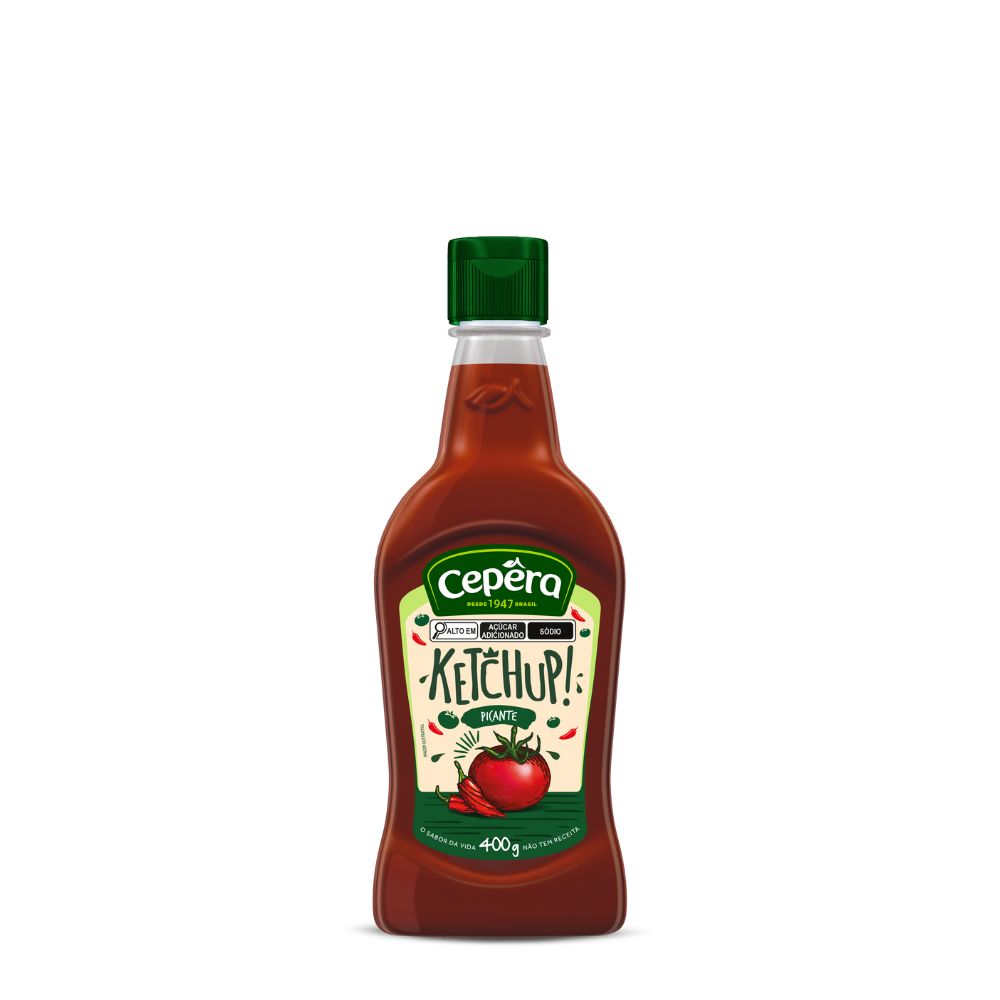 KETCHUP PICANTE - CEPERA - 400G