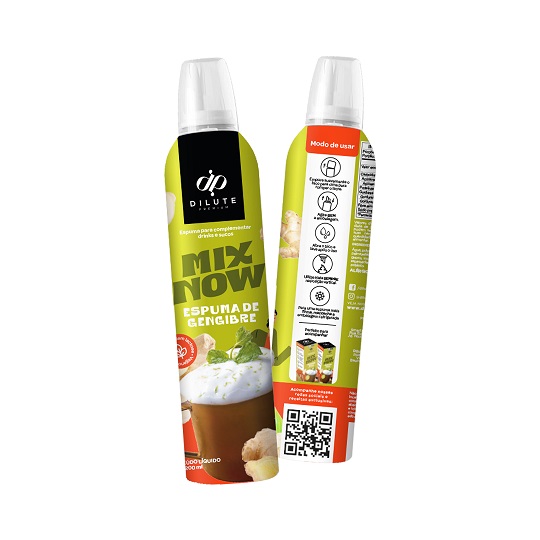 ESPUMA MIX NOW GENGIBRE 200ML