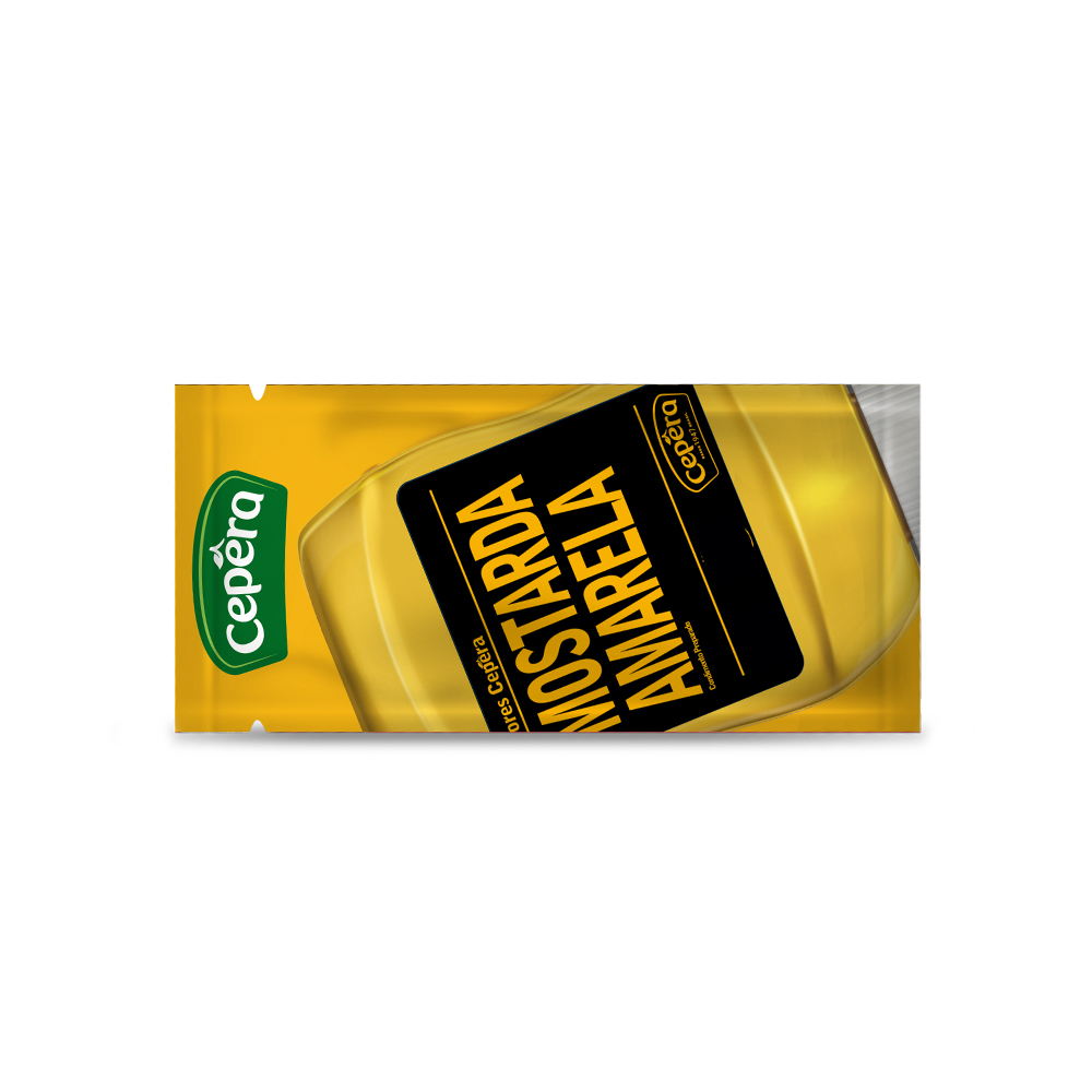 SACHE MOSTARDA AMARELA CEPERA 154X7G