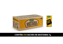 SACHE MOSTARDA AMARELA CEPERA 154X7G