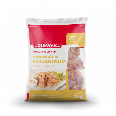 FRANGO A PASSARINHO-IQF-COOPAVEL-1KG