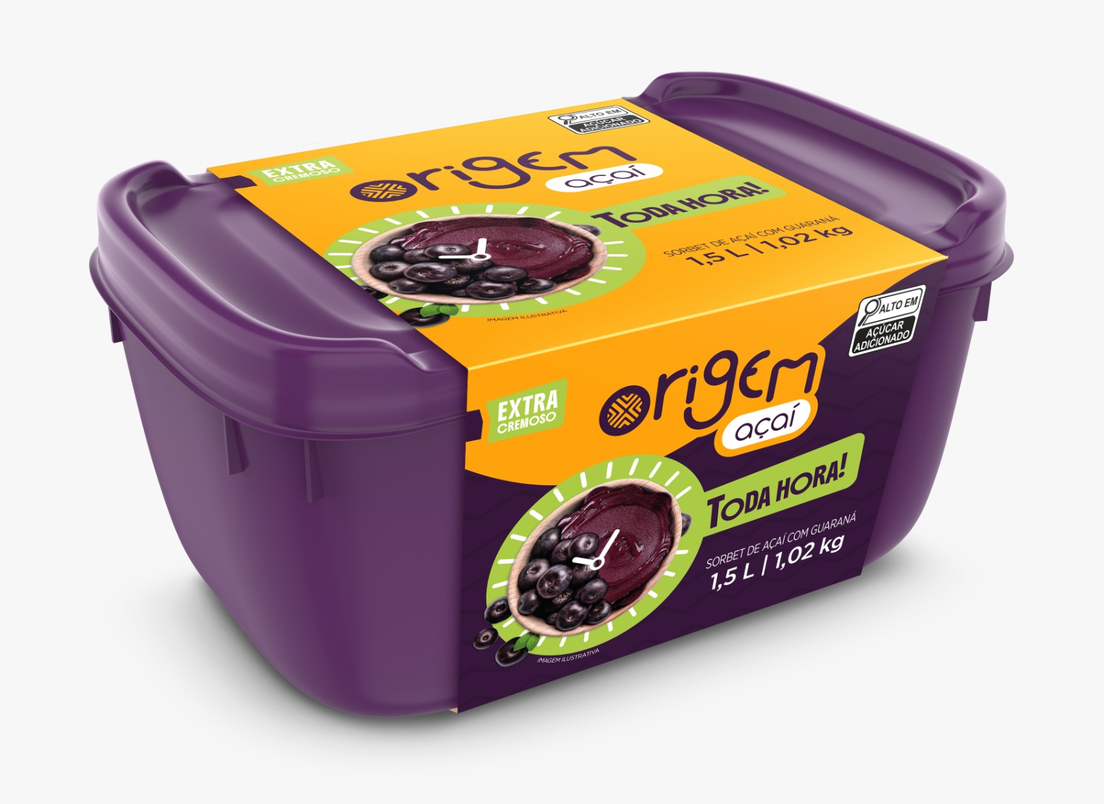 ACAI ORIGEM TRAD. 1,5L-POLPANORTE-1,2KG