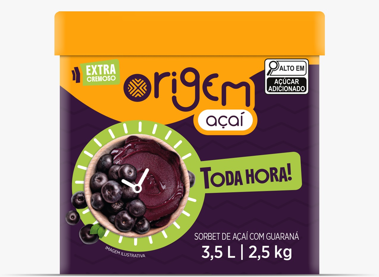 AÇAI ORIGEM 3,5L CAIXA-POLPANORTE - 3,5L