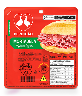 MORTADELA OURO FATIADO-PERDIGAO-200G