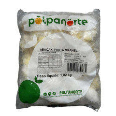 POLPA ABACAXI - POLPANORTE-1,02 KG