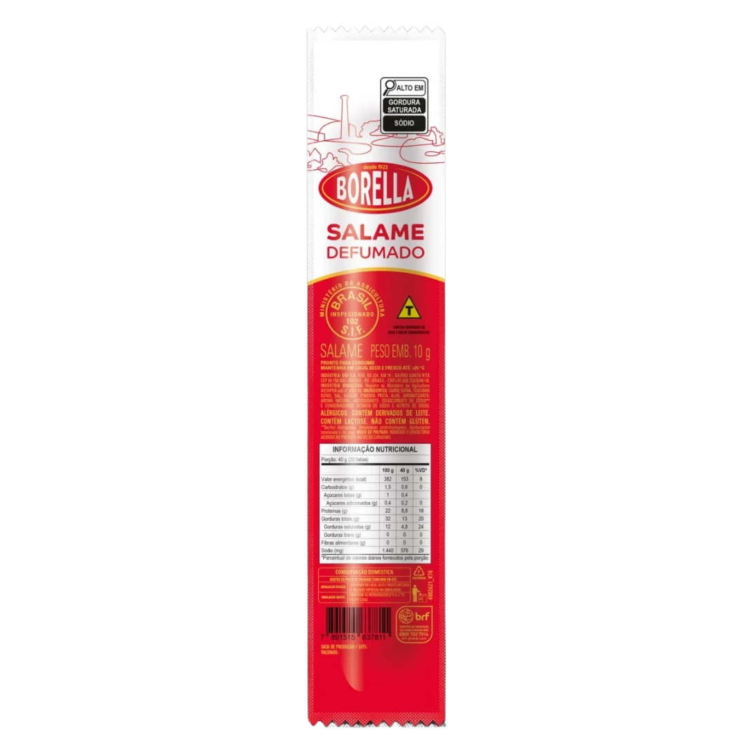 SALAME INTEIRO-300G-BORELLA