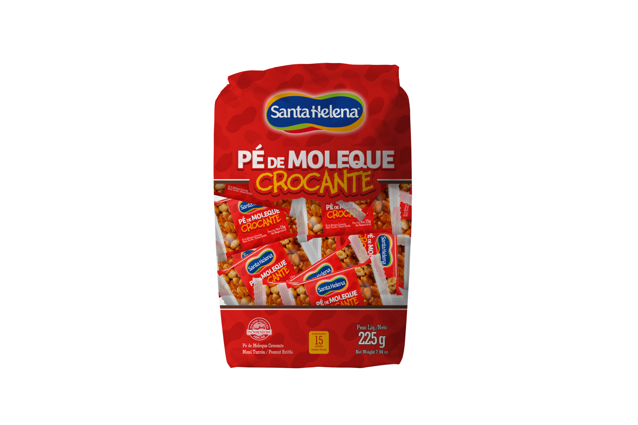 PÉ DE MOLEQUE CROCANTE-225G
