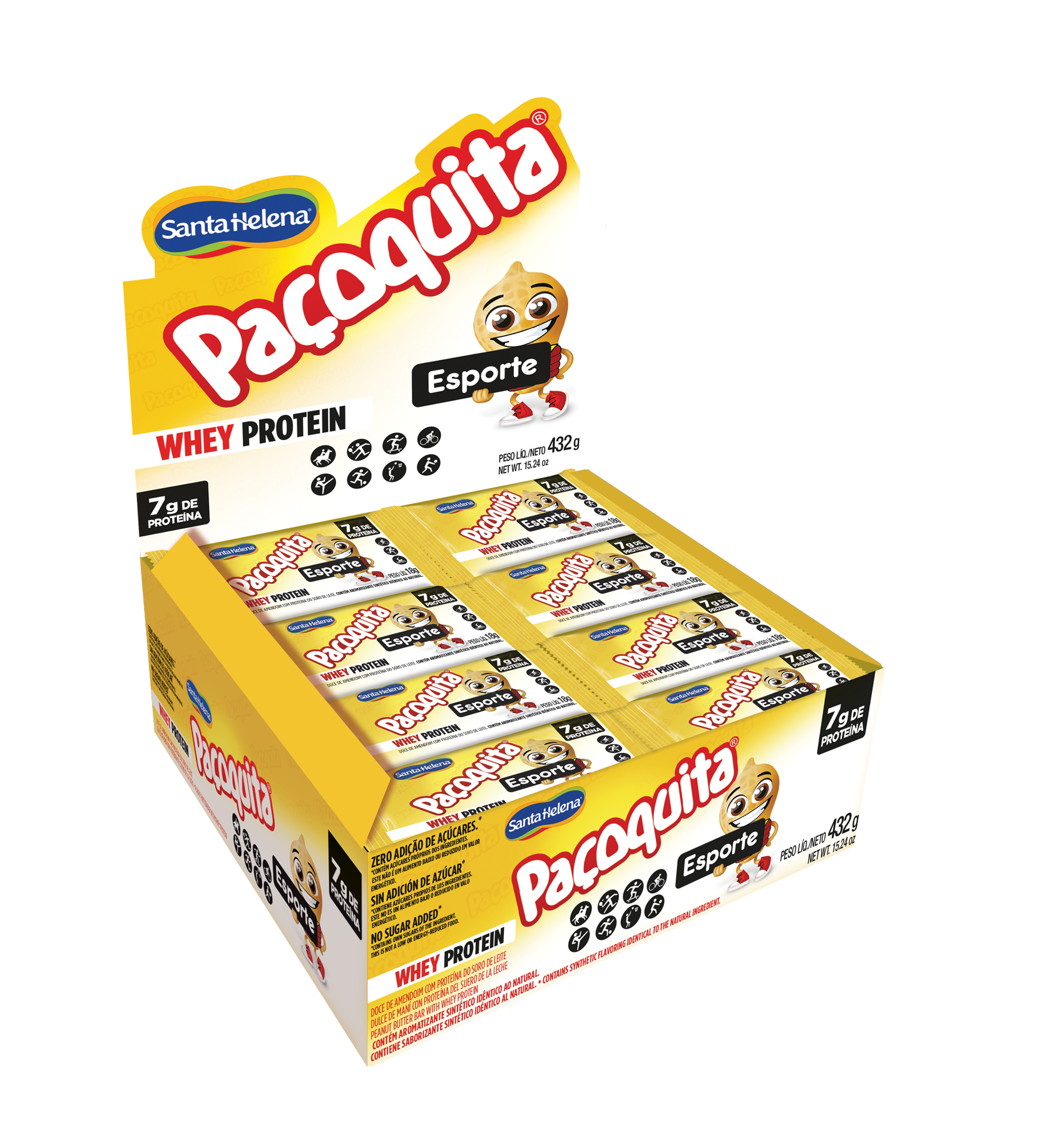 PAÇOQUITA ESPORTE DISPLAY-432G