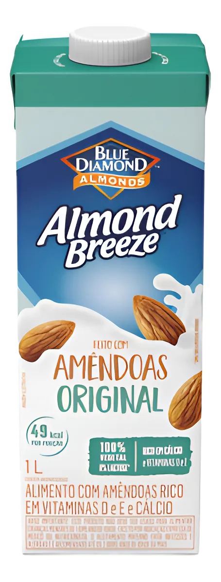 ALIM C/ AMENDOAS ALMOND BREEZE ORIG-1L