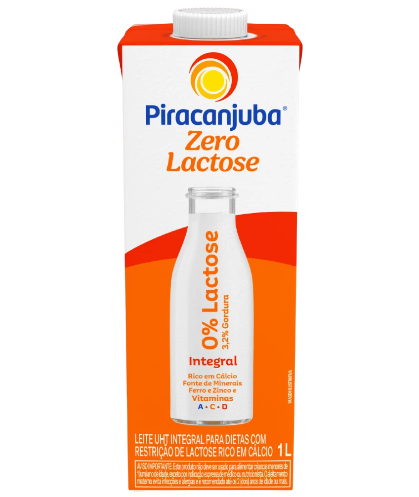 LEITE INTEGRAL ZERO LACTOSE-PIRACANJUBA