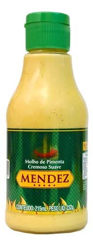 MOLHO PIMENTA CREM. SUAVE. MENDEZ 215ML