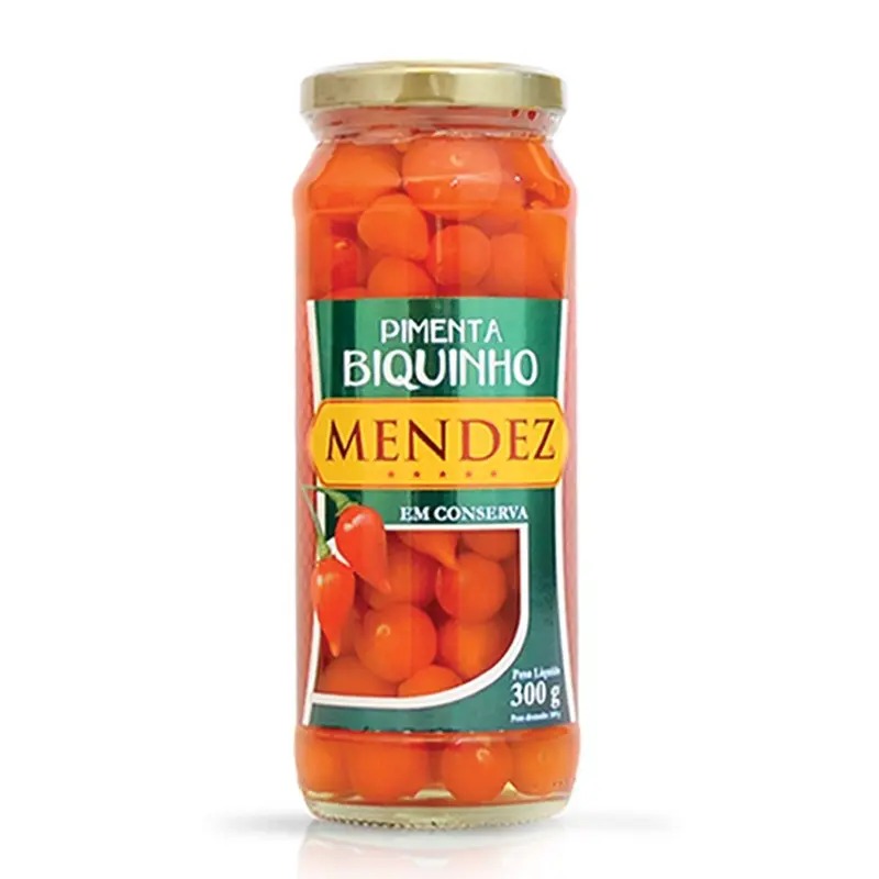 PIMENTA BIQUINHO CONSERVA MENDEZ 300G