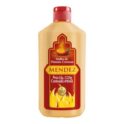 MOLHO PIMENTA CREM. TRAD. MENDEZ 490ML