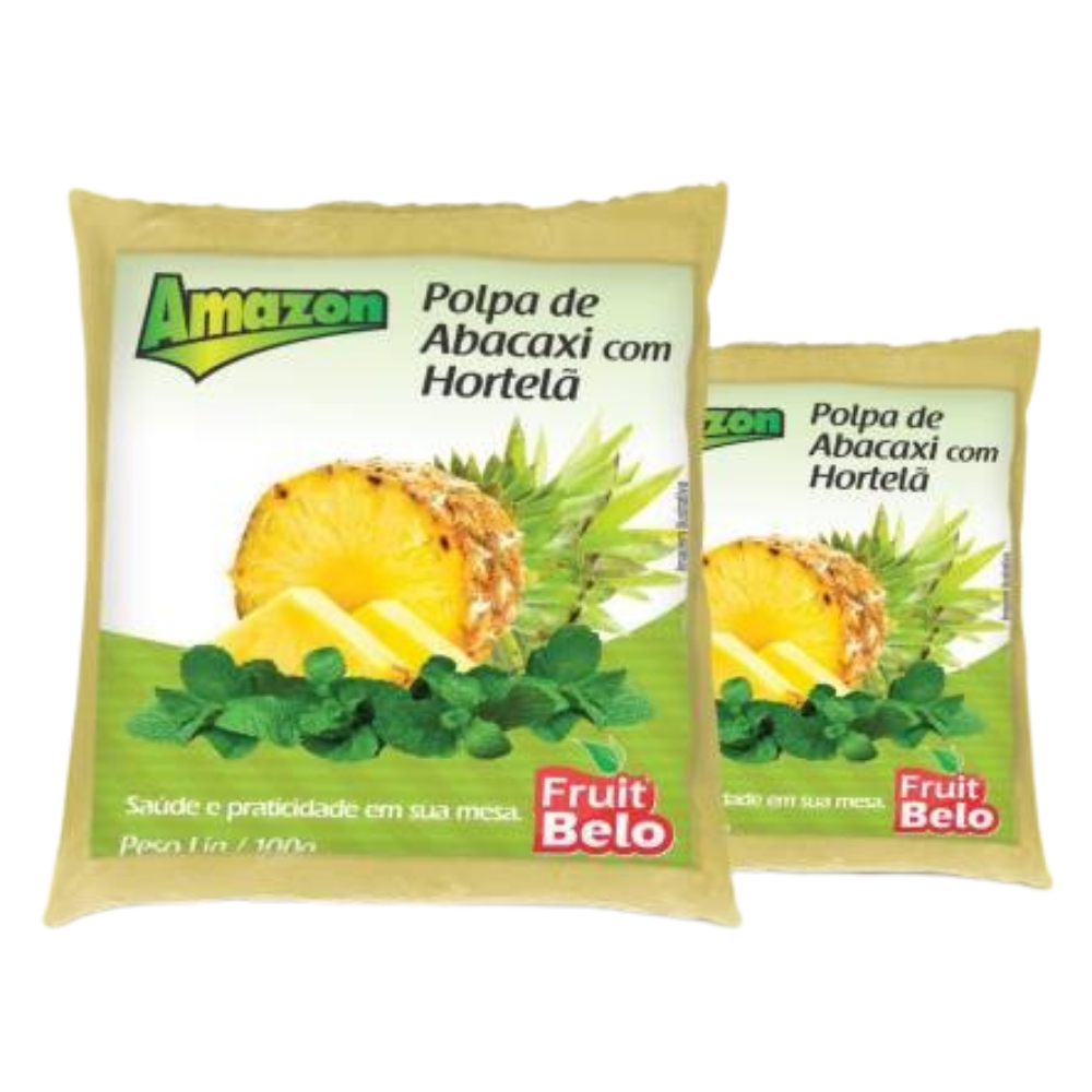POLPA ABACAXI-FRUITI BELO-100G