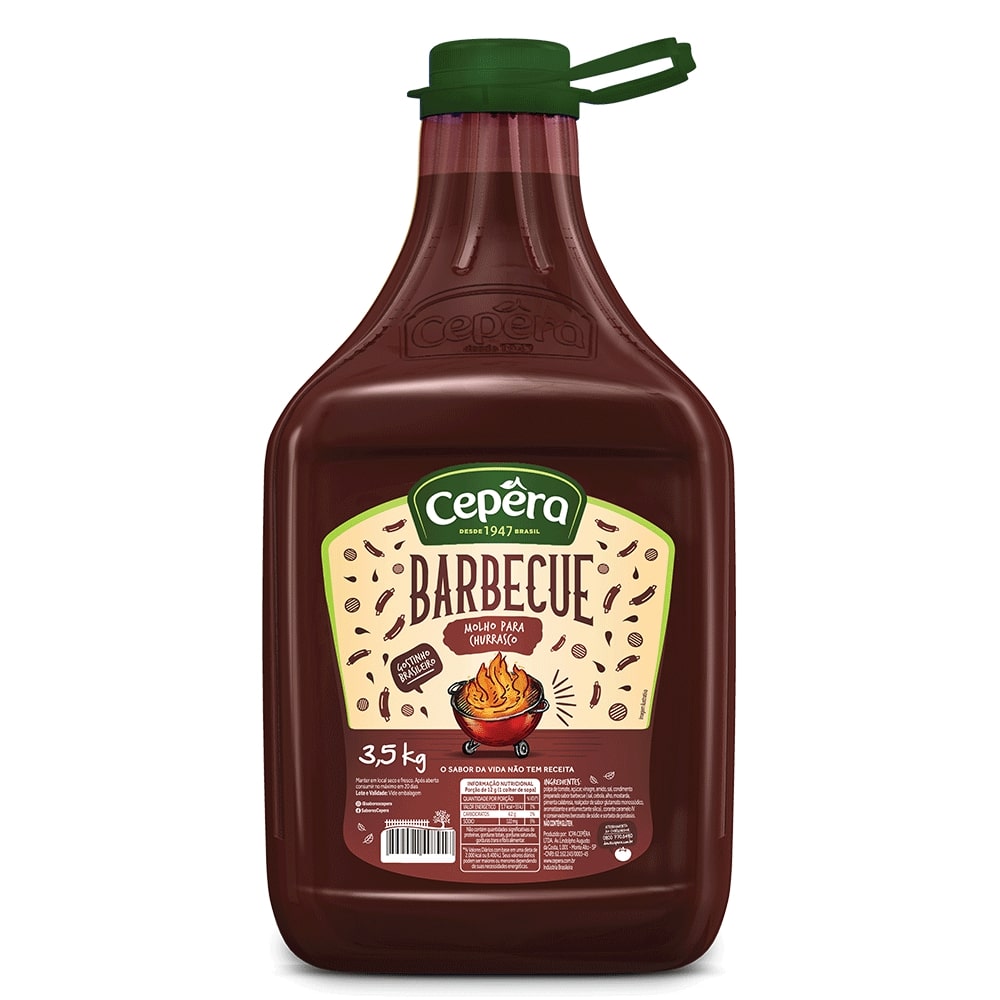 MOLHO BARBECUE BIG-CEPERA-4X3,5KG
