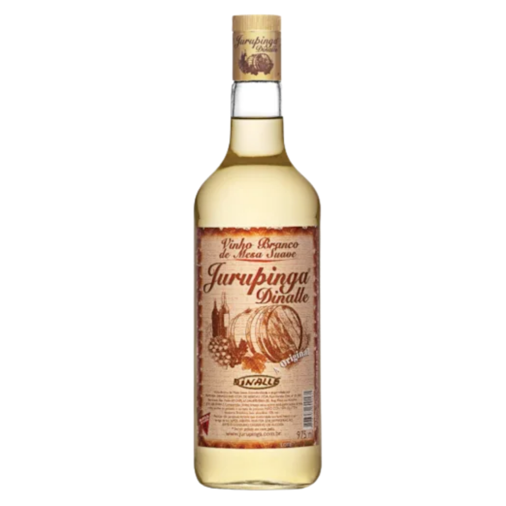 VINHO JURUPINGA BRANCO SUAVE 975ML