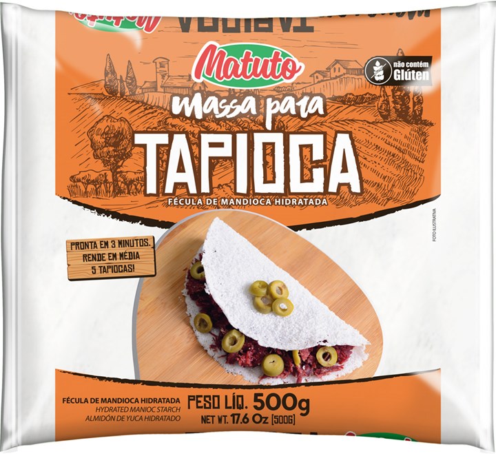 MASSA DE TAPIOCA MATUTO 500G