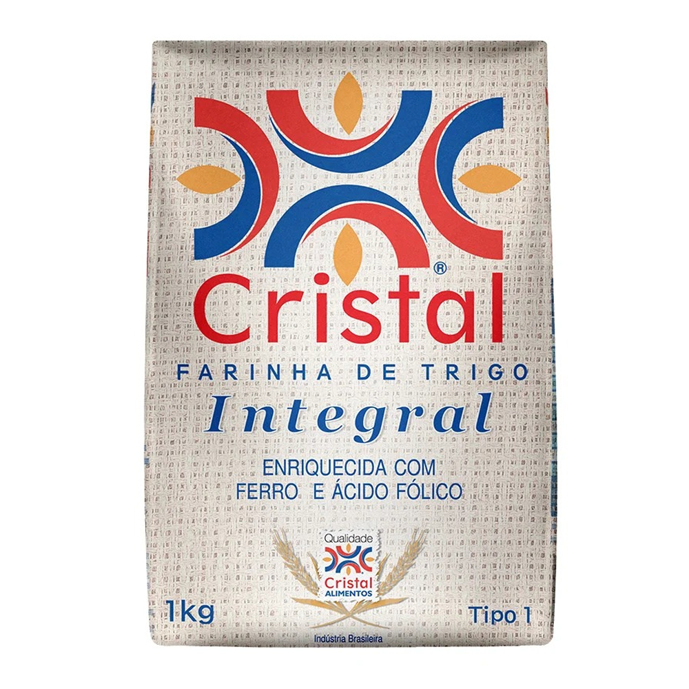 FARINHA DE TRIGO INTEGRAL CRISTAL