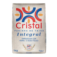 FARINHA DE TRIGO INTEGRAL CRISTAL