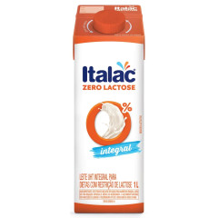 LEITE INT. UHT ZERO LACTOSE ITALAC 1L