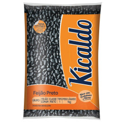 FEIJAO PRETO KICALDO 1KG