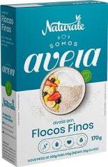 AVEIA FLOCOS FINOS NATURALE 170G