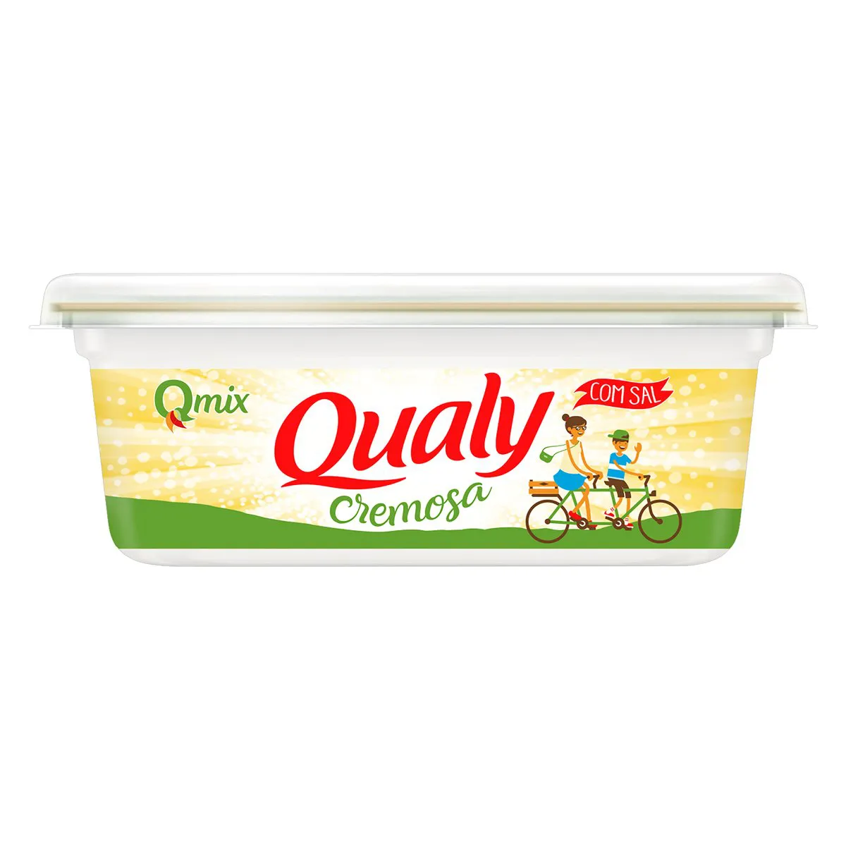 MARGARINA VEG.CREM.C/SAL QUALY-250G
