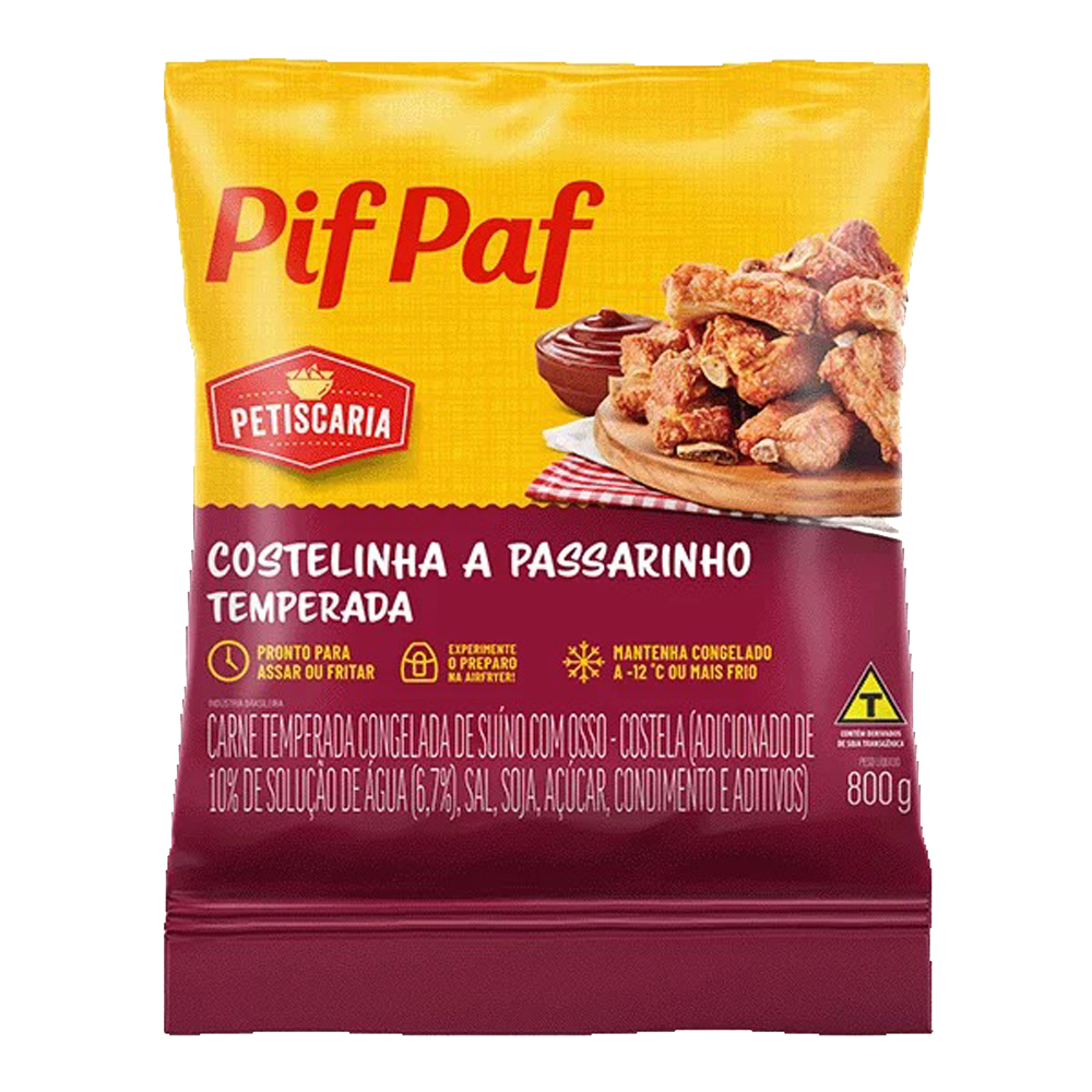 COSTELA SUINA A PASSARINHO PIF PAF 800G