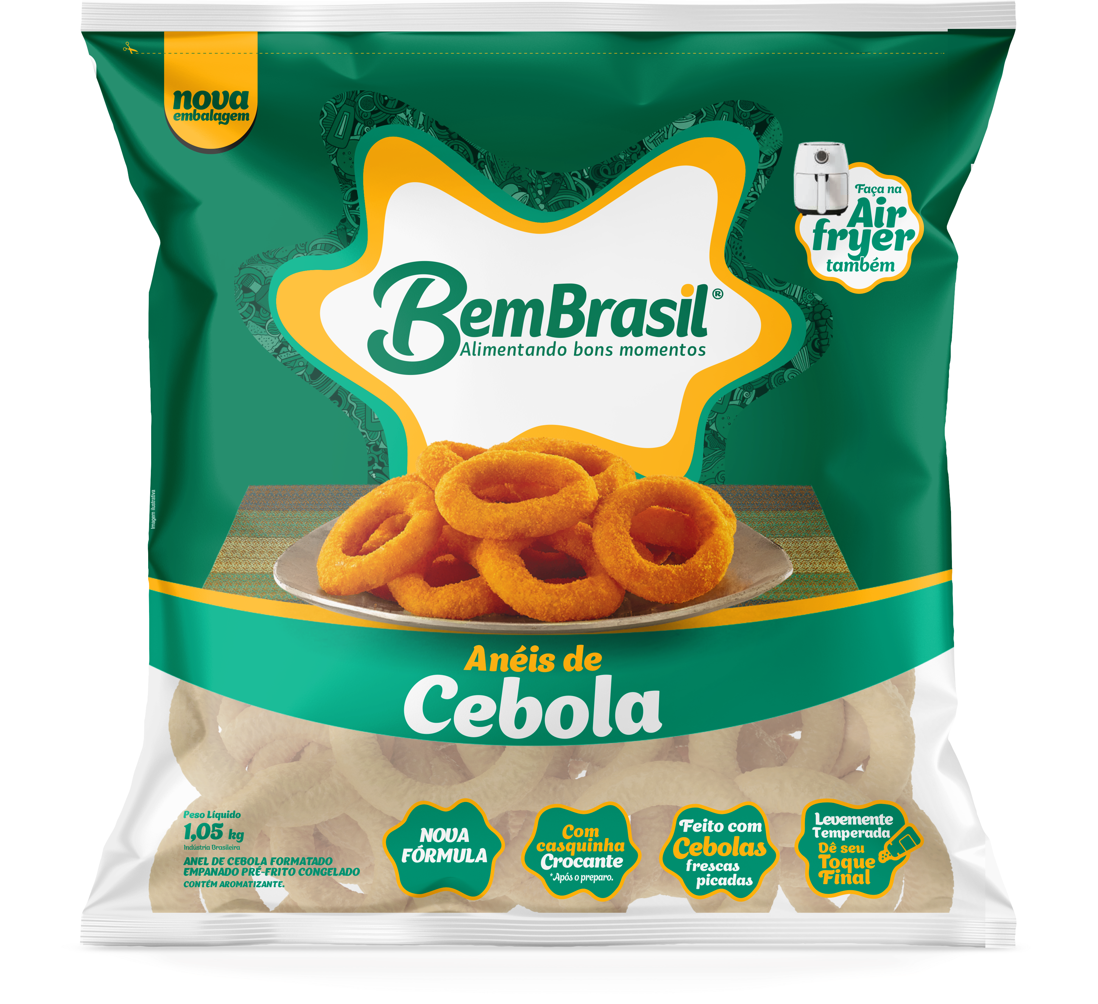 ANEIS DE CEBOLA EMPAN.1,05KG